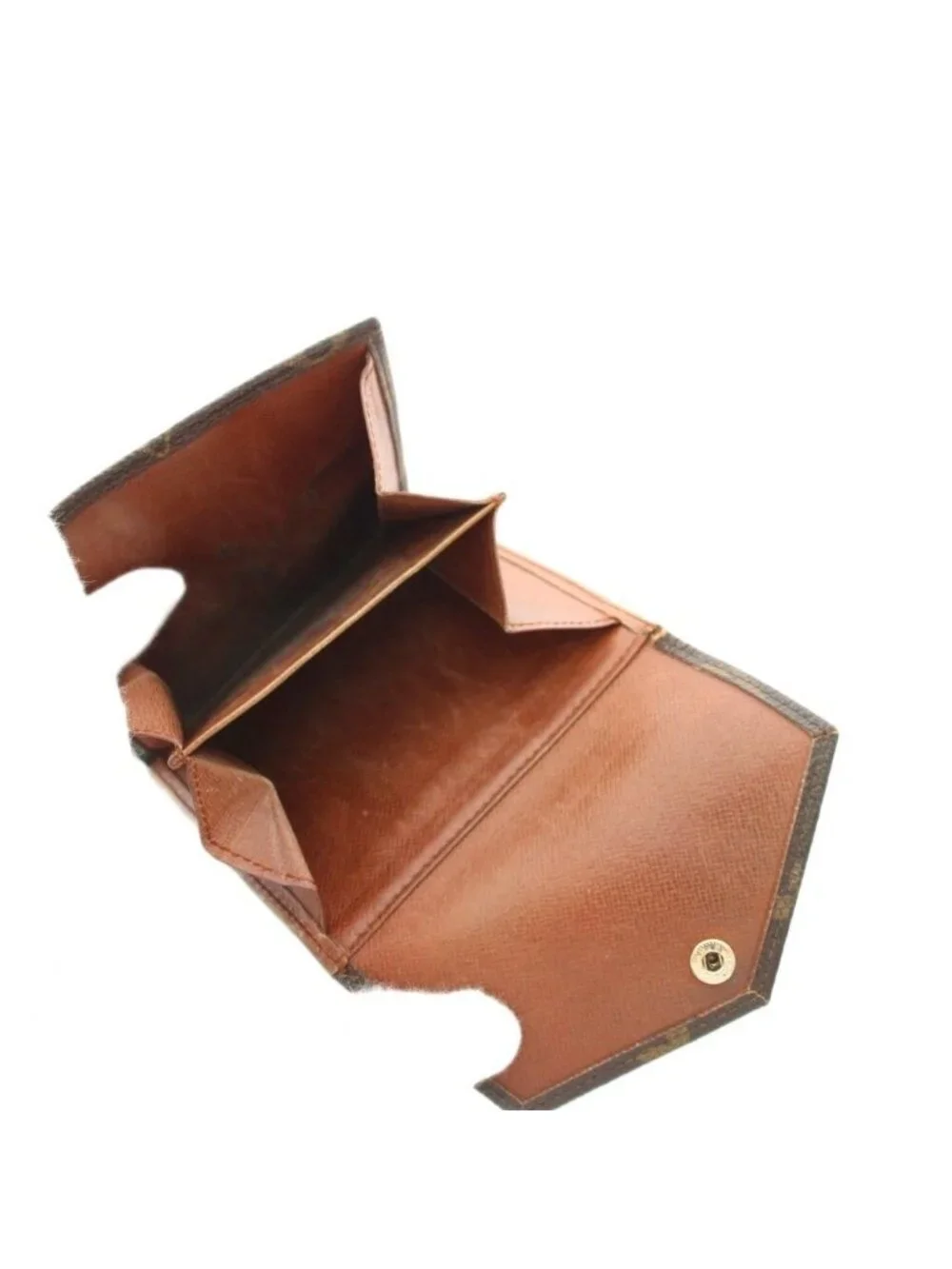 Louis Vuitton Porte-Monnaie Billets Cult Cles Monogram Bifold Wallet Brown YM
